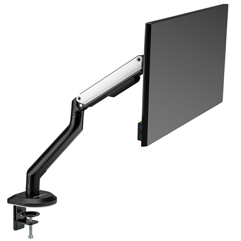 Sades Apep SA-MA02 RGB Single Monitor Mount Arm White Sades Apep SA-MA02 RGB Single Monitor Mount Arm White